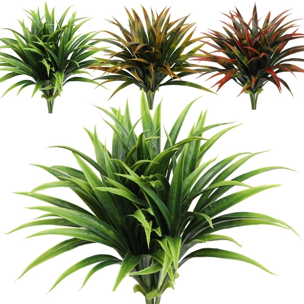 Spider Plant Hanging - Dekoracja krajobrazowa 42cm Sztuczne liście orchidei