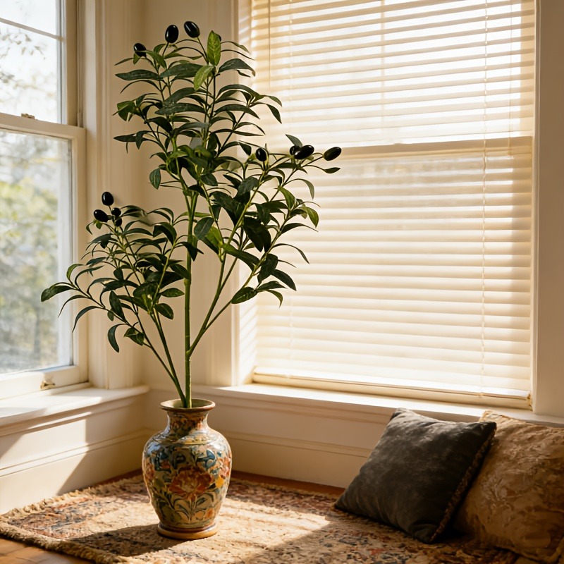 Ficus Lyrata Tree - Sztuczna drzewka oliwne o wysokości 28cm-120cm,