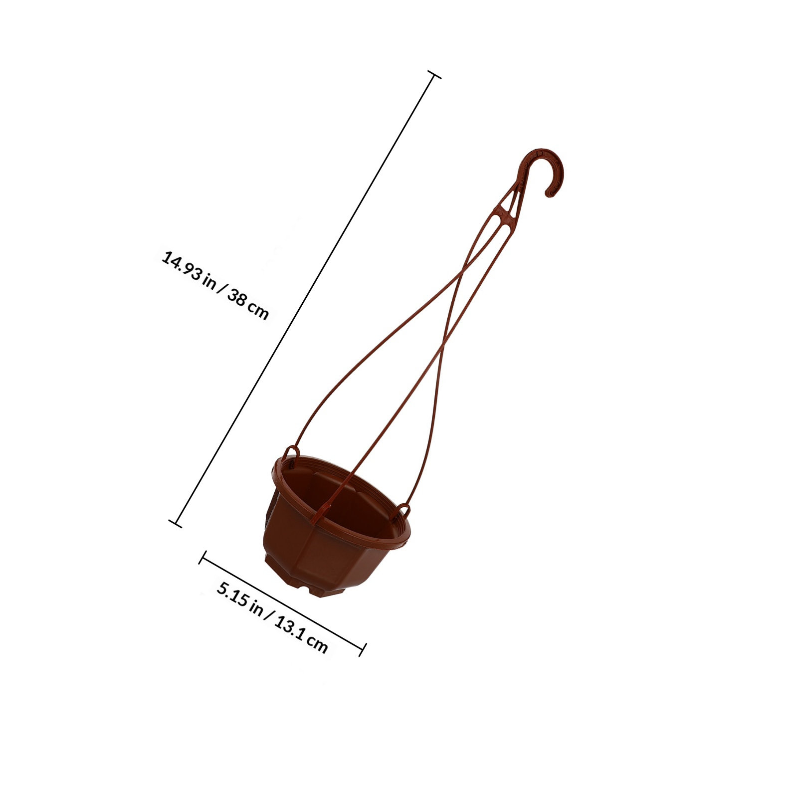 6 zestawów wiszących doniczek  – Spider Plant Hanging recenzja i cena